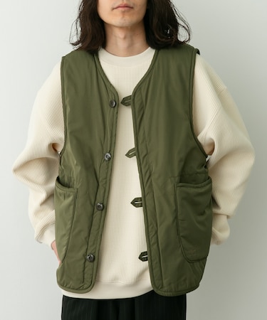 ARMY TWILL Weather Reversible Vest