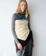 ASAUCE MELER シームレスカシミアトライアングルストール