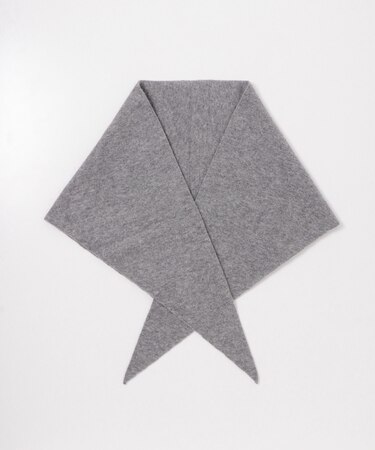 ASAUCE MELER　シームレスカシミアトライアングルストール