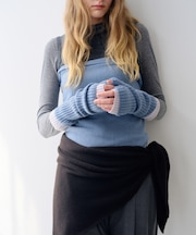 ASAUCE MELER シームレスカシミアトライアングルストール