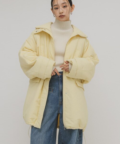 未使用^_^モンスターパテッドミドルコート モンスターパテッドミドルコート｜アーバンリサーチの通販｜&mall