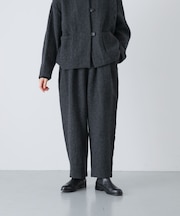 ウールテーパードパンツ
