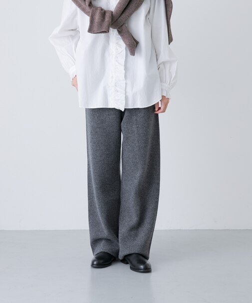 ダブルフェイスイージーパンツ