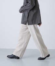 ダブルフェイスイージーパンツ