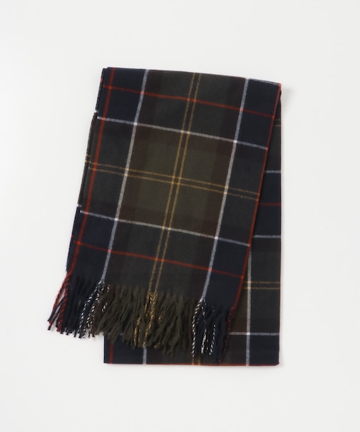 Barbour　hailestartan scarf