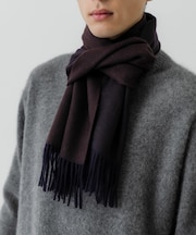 ダブルフェイスカシミヤマフラー