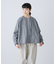 コットンシルクフリルブラウス