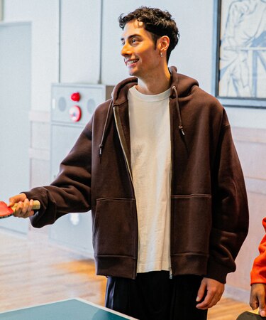 LOGIC ONE SWEAT ZIP PARKA