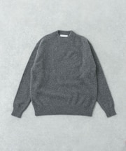 FOX CASHMERE CREW-NECK KNIT