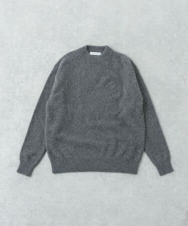 FOX CASHMERE CREW-NECK KNIT