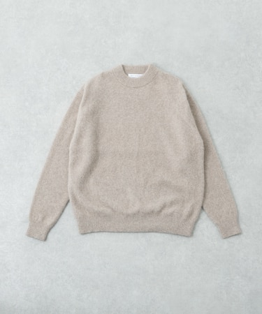 FOX CASHMERE CREW-NECK KNIT
