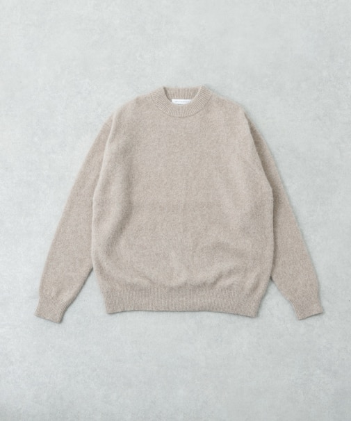 FOX CASHMERE CREW-NECK KNIT