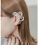 パールフラワーイヤーフック