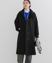 F by ROSSO　『UR TECH』ビーバーステンカラーロングコート