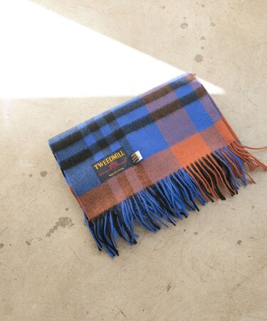 TWEED MILL　Lambs wool stole