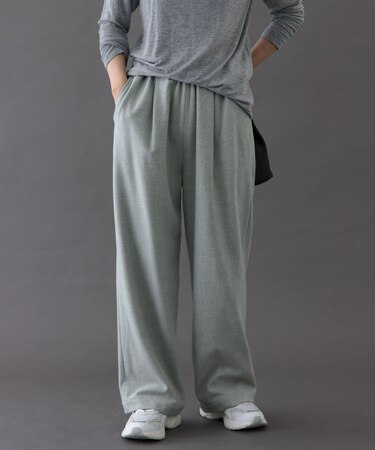 『一部WEB限定カラー』FORK&SPOON　ブラッシュドパンツ