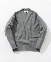 エアリーモックネックニット