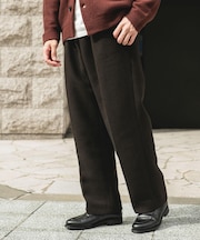 『UR TECH』完声／暖 2タックワイドパンツ