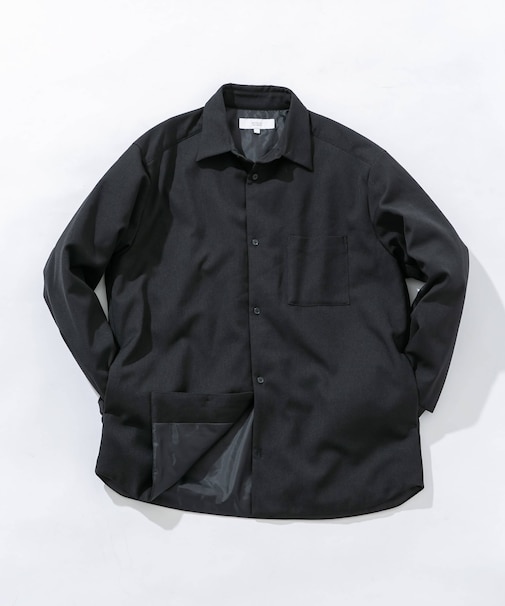 『XLサイズあり』ヒートパテッドシャツジャケット