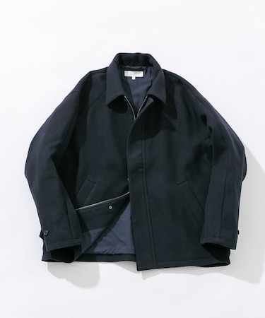 『XLサイズあり』light meltonブルゾン