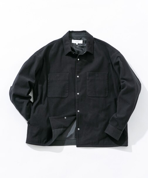 ウールライクCPOシャツブルゾン