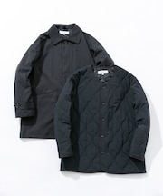 3WAYステンカラーハーフコート ライナーセット