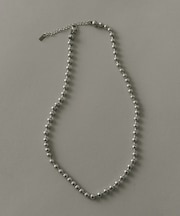 ステンレスボールチェーンネックレス