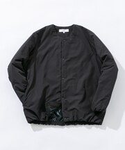 『XLサイズあり』NOUVELLE中綿ノーカラーブルゾン