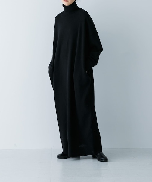 『2サイズ展開』ラムウールニットワンピース