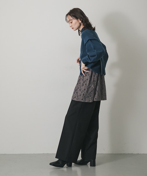 レースキャミチュニック