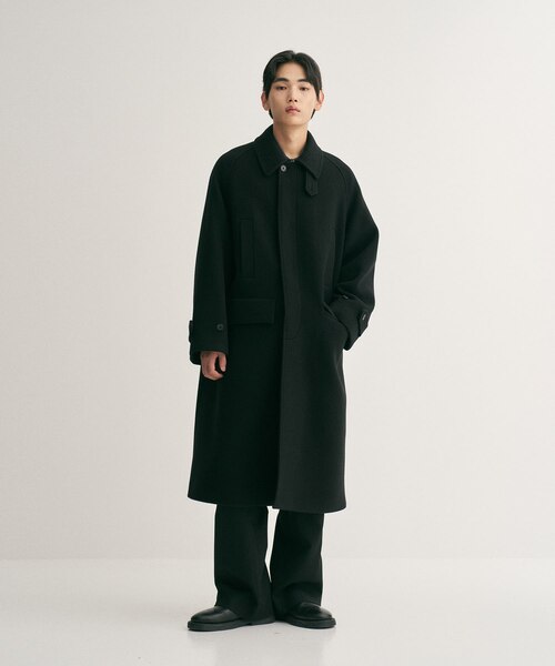 ANOTHER OFFICE Voyager Bold Balmacaan Coat｜アーバンリサーチの通販