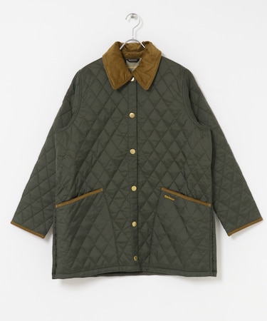 Barbour　modern quilted jacket