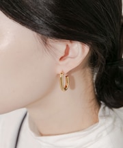 ステンレスカーブラインピアス