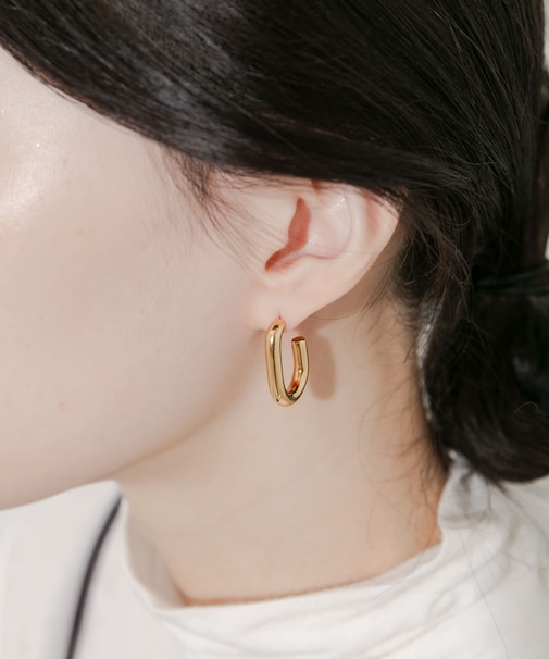 ステンレスカーブラインピアス