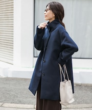 『UR TECH』スタンドカラーコート