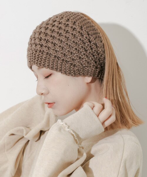 ワイドニットヘアバンド｜アーバンリサーチの通販｜&mall（アンド
