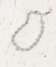 ステンレスボールリンクチェーンブレスレット