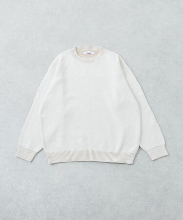 ローゲージモールニット