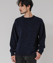 ローゲージモールニット