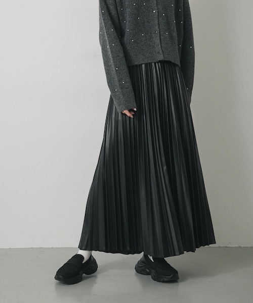 SHIPS any: ノンミュールジングウール ステンカラー ミディ コート