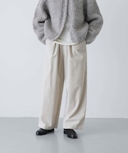 コットンベルベットイージーパンツ