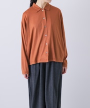 ウォッシャブルウールカットシャツ