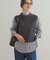 ウールカシミヤニットベスト