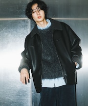 アソートボアブルゾン