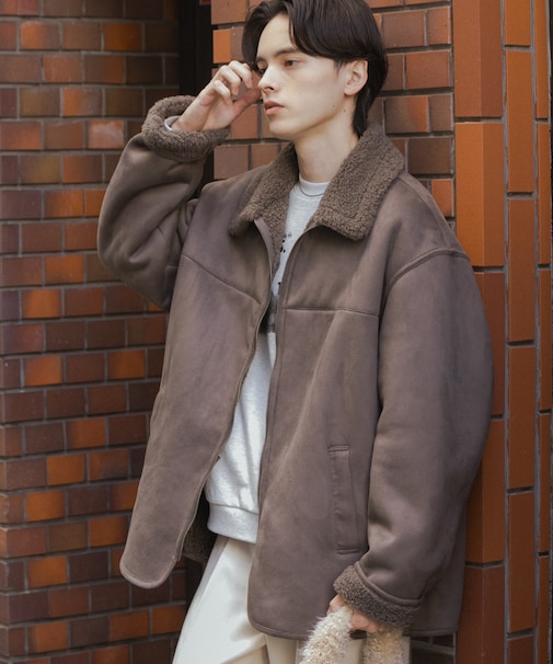 アソートボアブルゾン