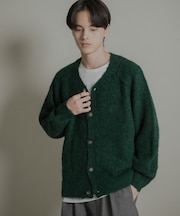 ブークレVネックカーディガン