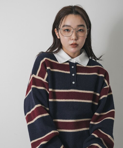 『WEB／一部店舗限定カラー』アルパカタッチブロードエリラガーシャツ