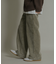 ケミカルコーデュロイストレートパンツ