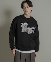 Dog graphic crew-neck Sweat