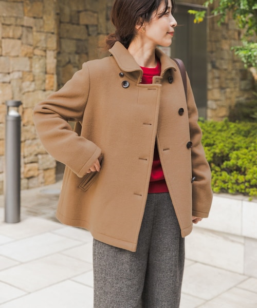 ショールカラー2WAYショートコート｜アーバンリサーチの通販｜&mall